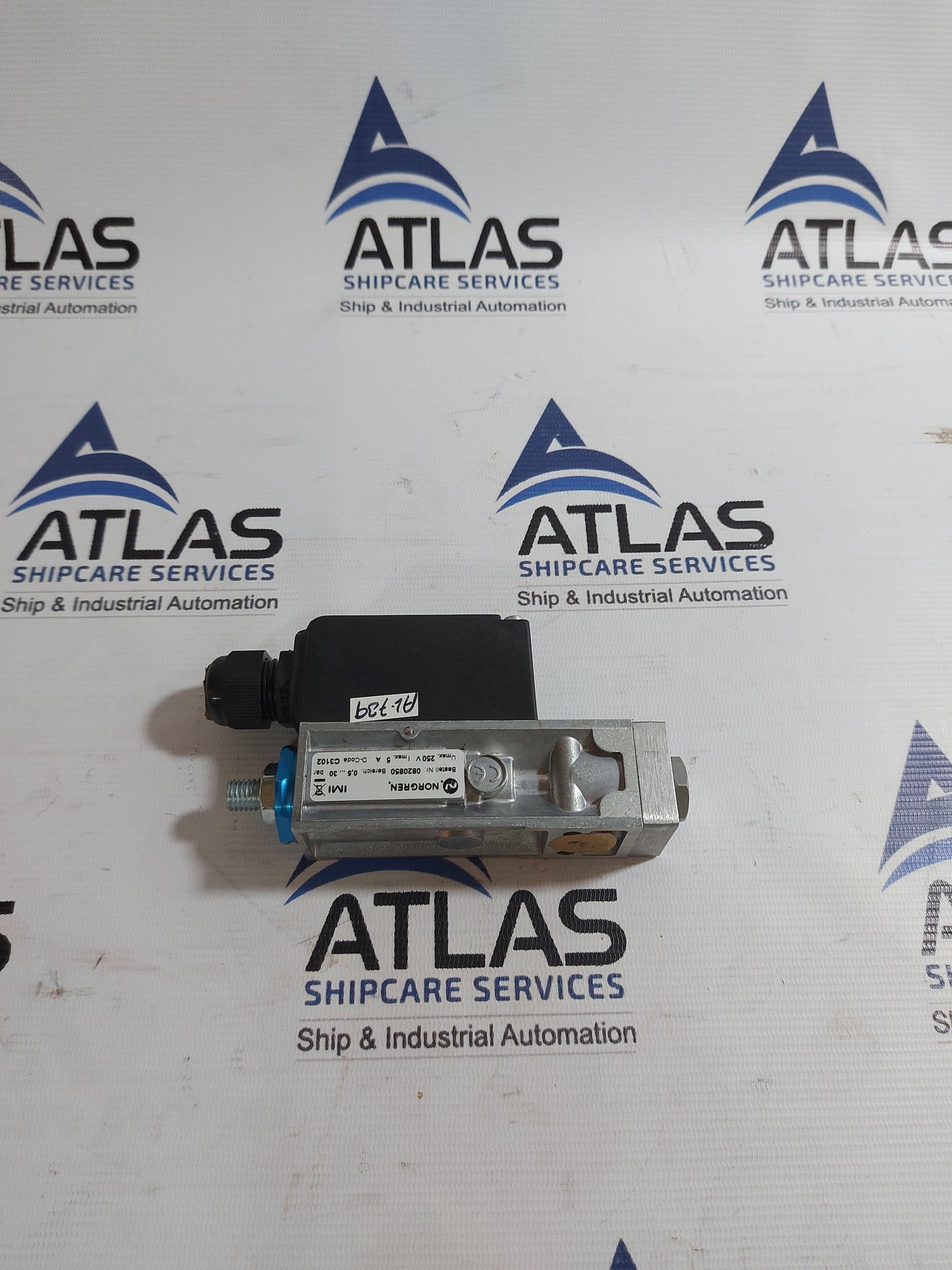 NORGREN 0820850 PRESSURE SWITCH 0.5-30 BAR 250V