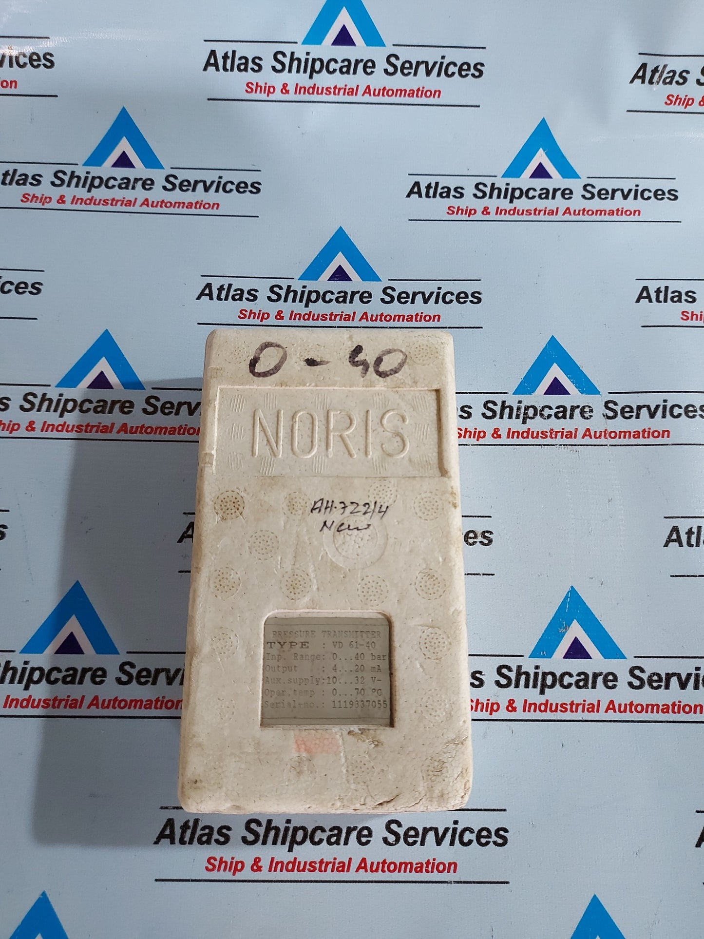 NORIS NORIPRESS VD 61-40 PRESSURE TRANSMITTER