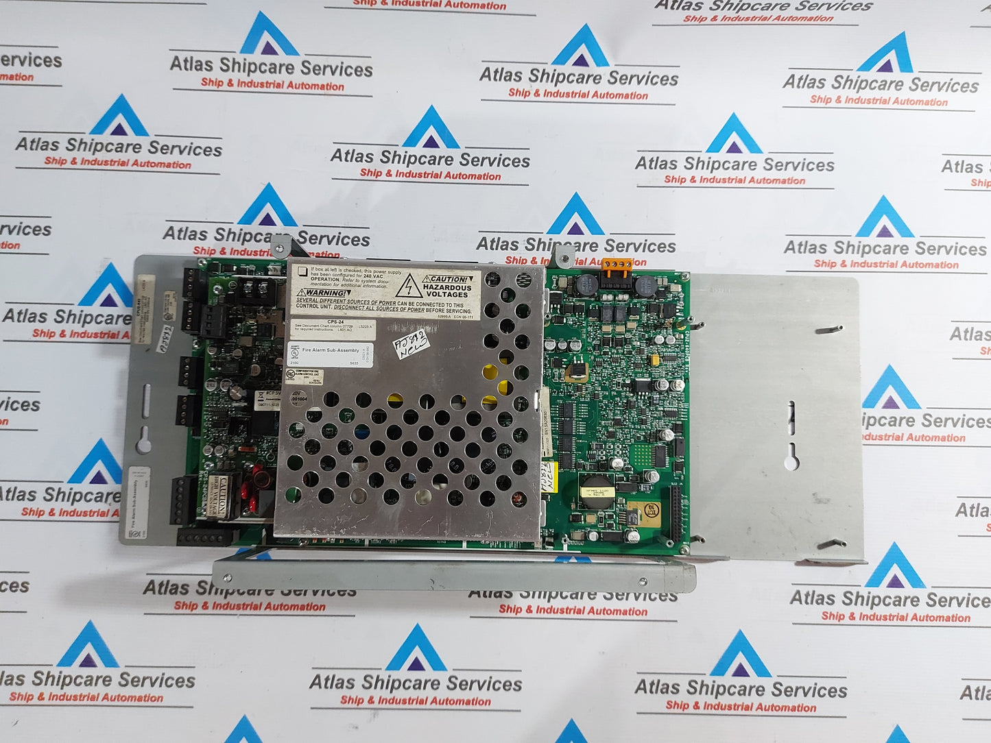 NOTIFIER CPU2-640 CPU WITH INTEGRAL CPS-24 POWER SUPPLY INCLUDES CHASSIS
