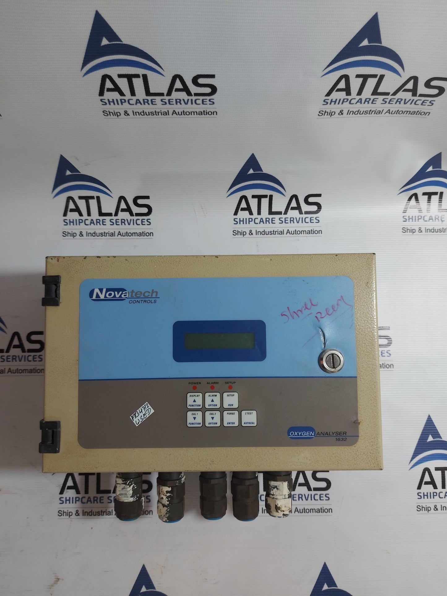 NOVATECH OXYGEN ANALYSER 1632