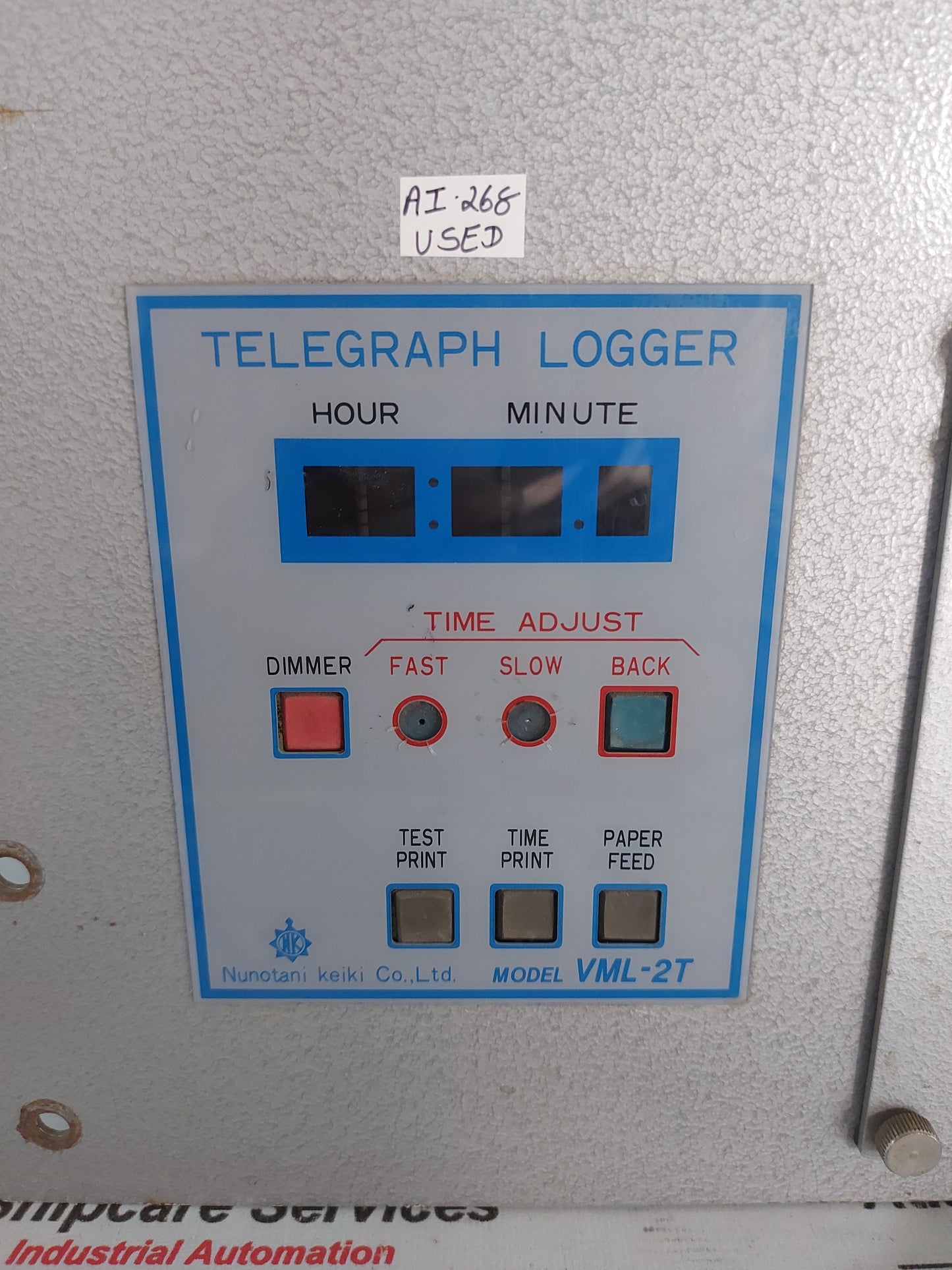 NUNOTANI KEIKI VML-2T TELEGRAPH LOGGER