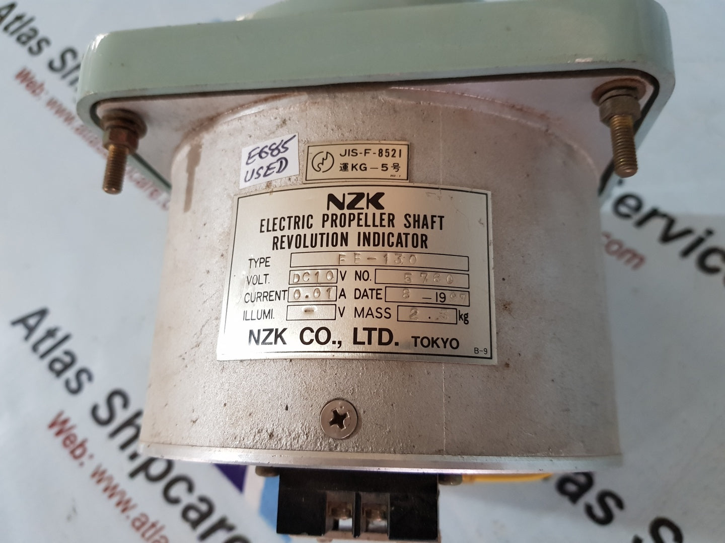 NZK FE-130 Electric Propeller Shaft Revolution Indicator