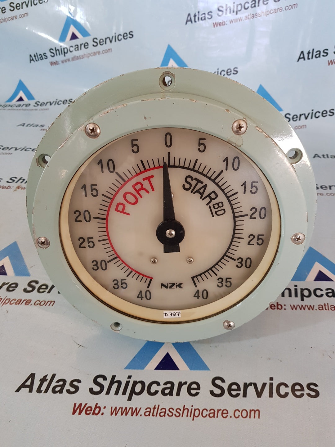 NZK FL-150 ELECTRIC RUDDER ANGLE INDICATOR