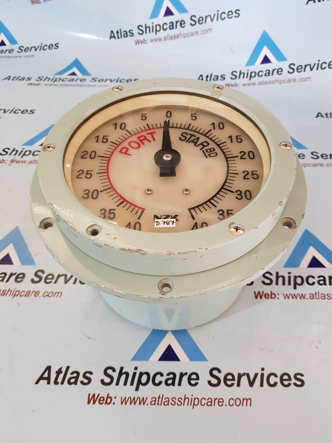 NZK FL-150 ELECTRIC RUDDER ANGLE INDICATOR – Atlas Shipcare Services