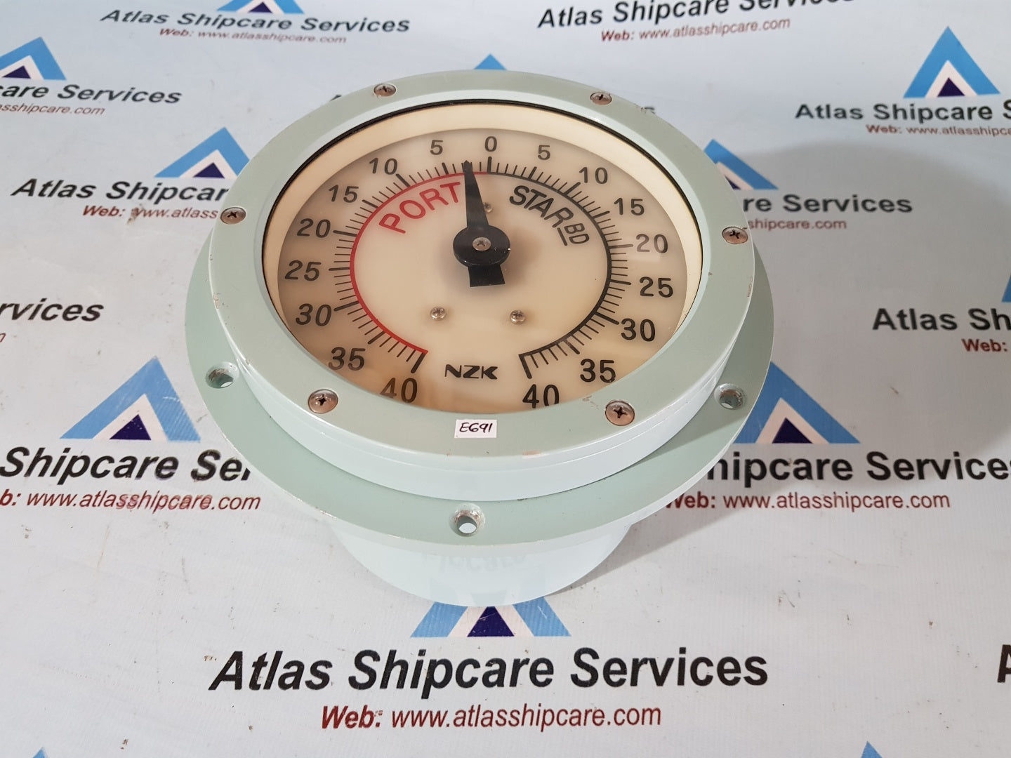 NZK FL-150 Electric Rudder Angle Indicator – Atlas Shipcare Services