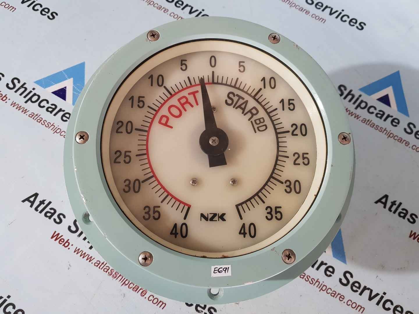 NZK FL-150 Electric Rudder Angle Indicator – Atlas Shipcare Services
