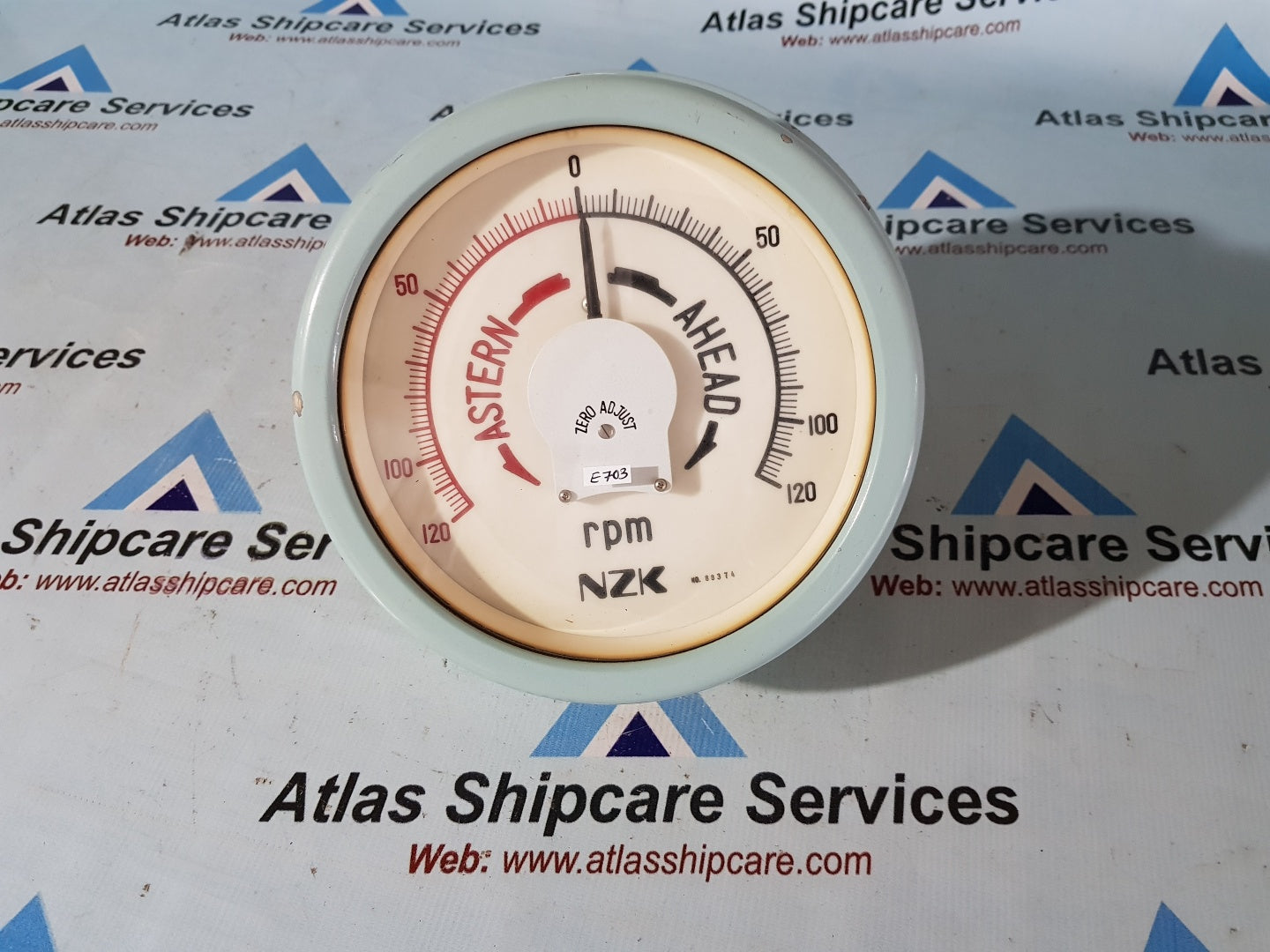 NZK JIS-F-8521 HE-150 Electric Propeller Shaft Revolution Indicator