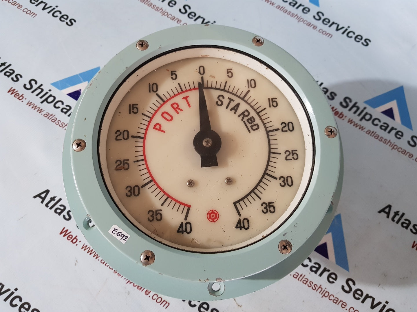 NZK JIS-F-8522 FL-150 KH-5 Electric Rudder Angle Indicator – Atlas ...