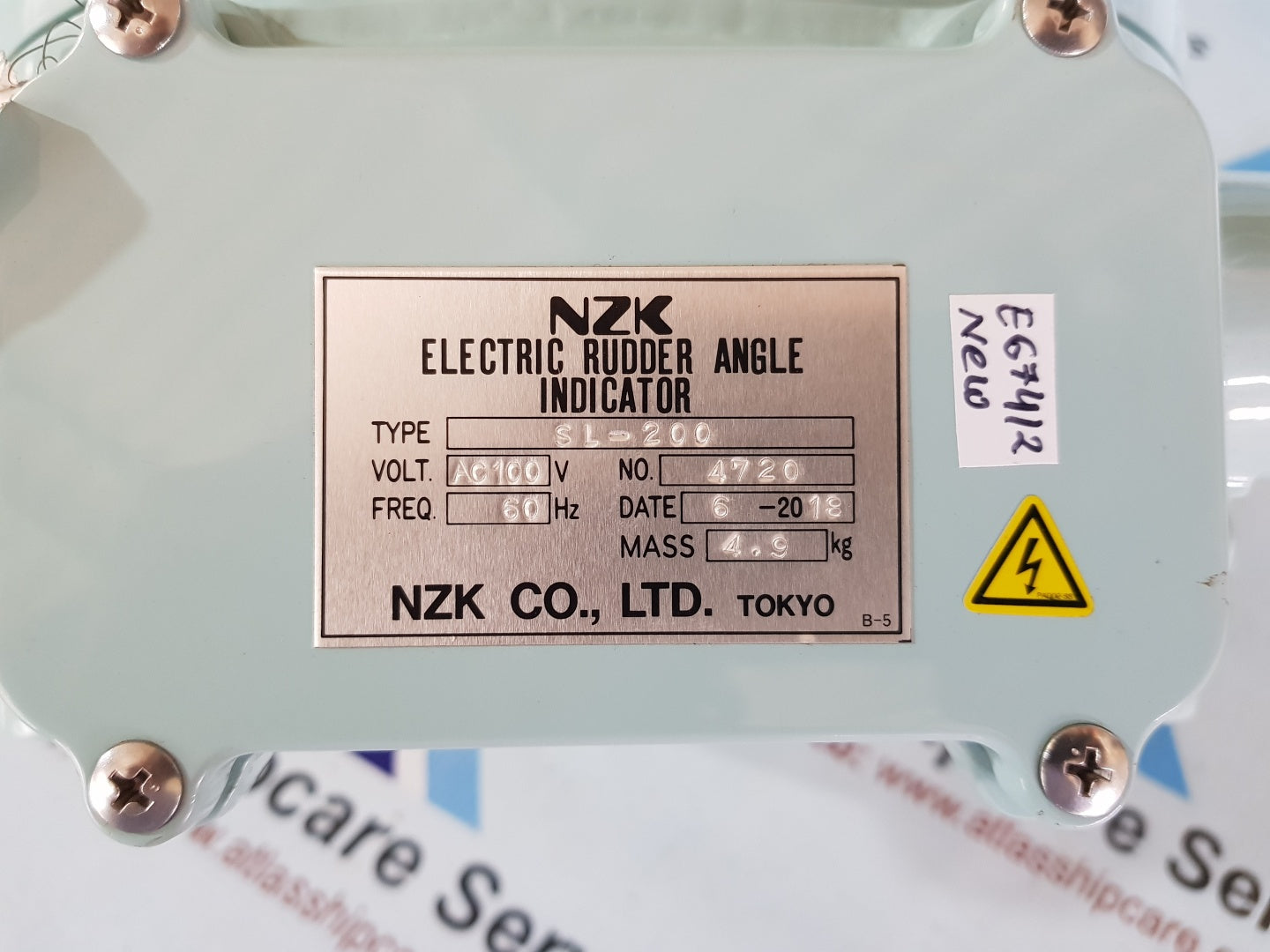NZK SL-200 Electric Rudder Angle Indicator