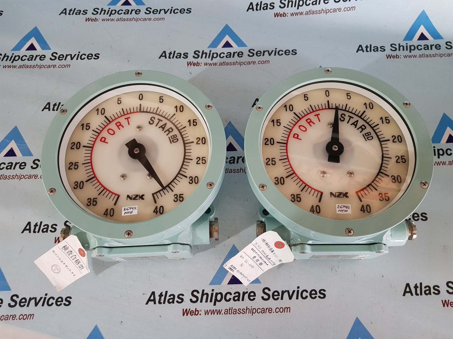 NZK SL-200 Electric Rudder Angle Indicator – Atlas Shipcare Services