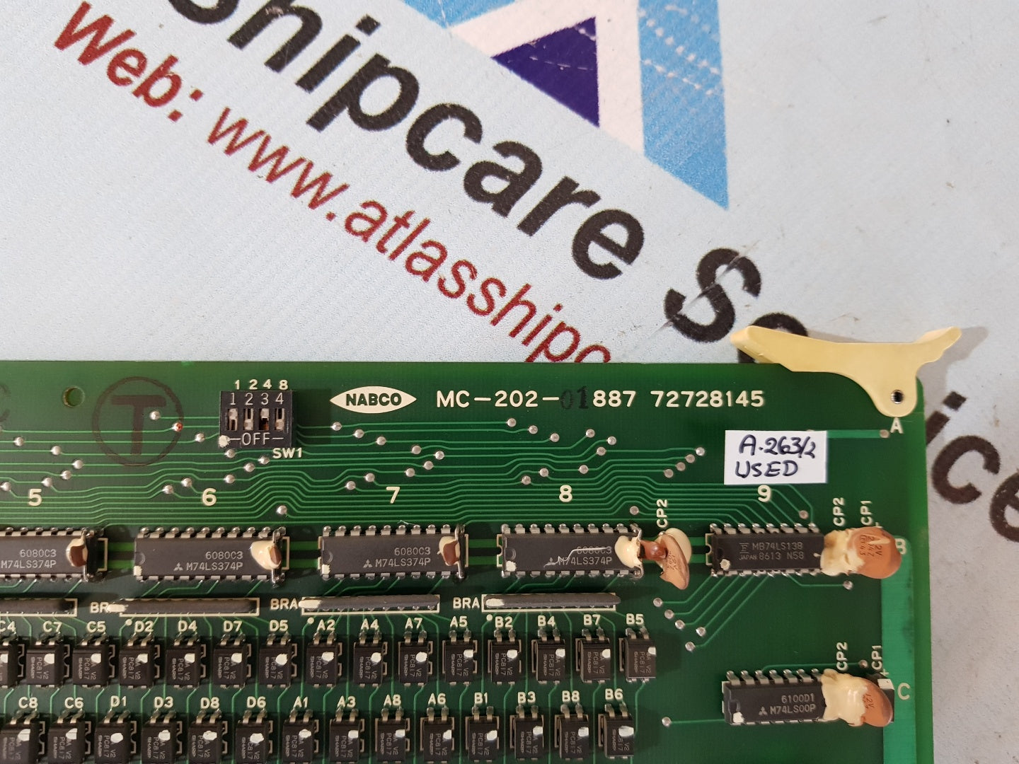 Nabco MC-202-01 887 72728145 Pcb Card