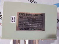 Nakakita Seisakusho NS-9-3 Pressure Switch