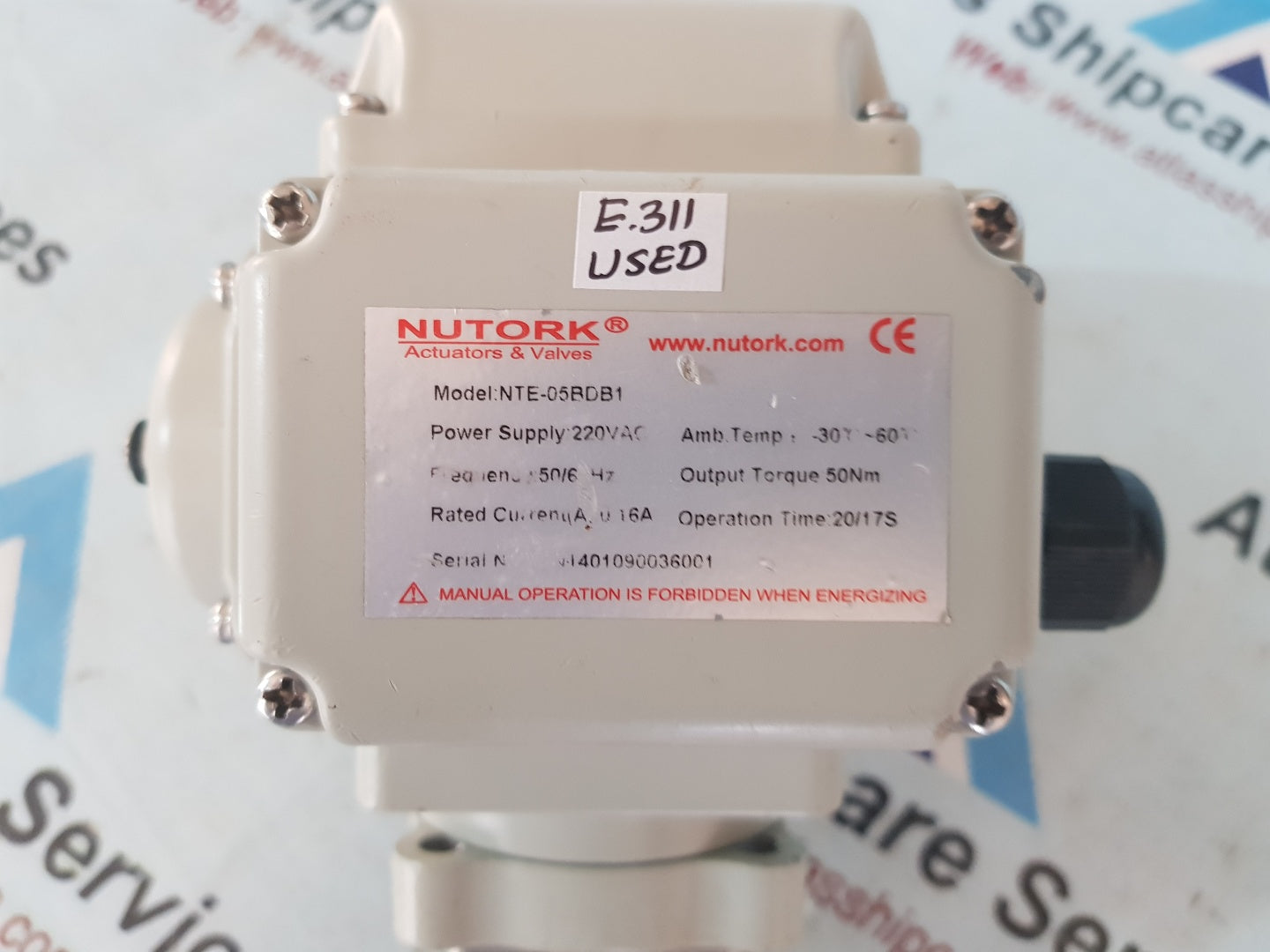 Nutork NTE-05BDB1 Electric Actuator