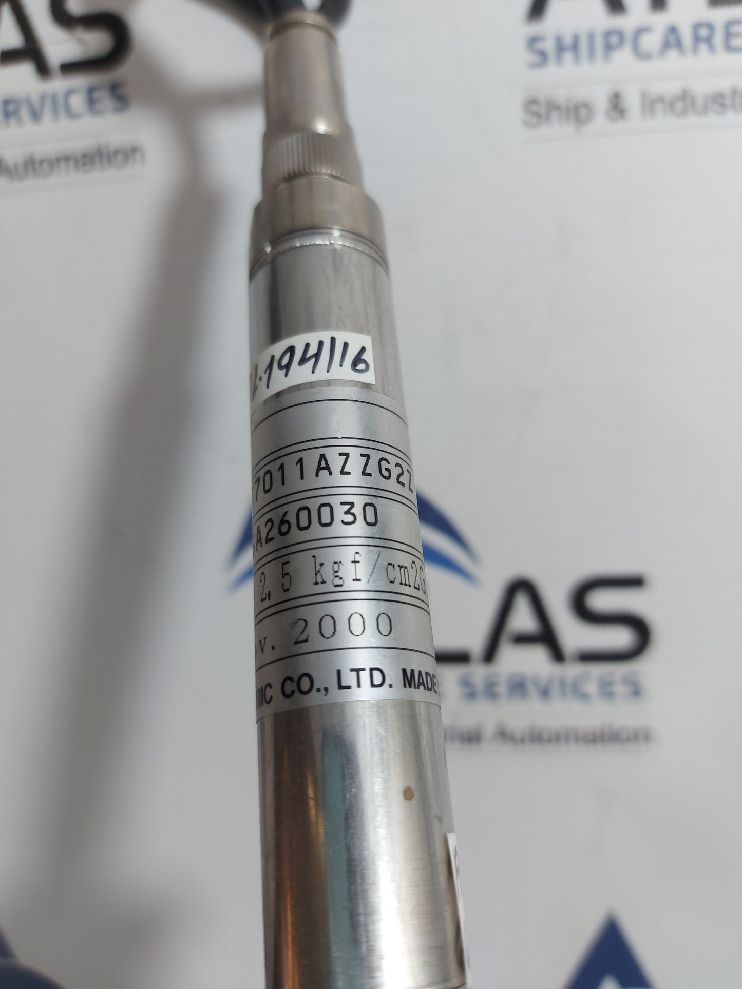 OHKURA ELECTRIC PT7011AZZG2Z PRESSURE TRANSMITTER 0-2.5 Kgf/cm2G