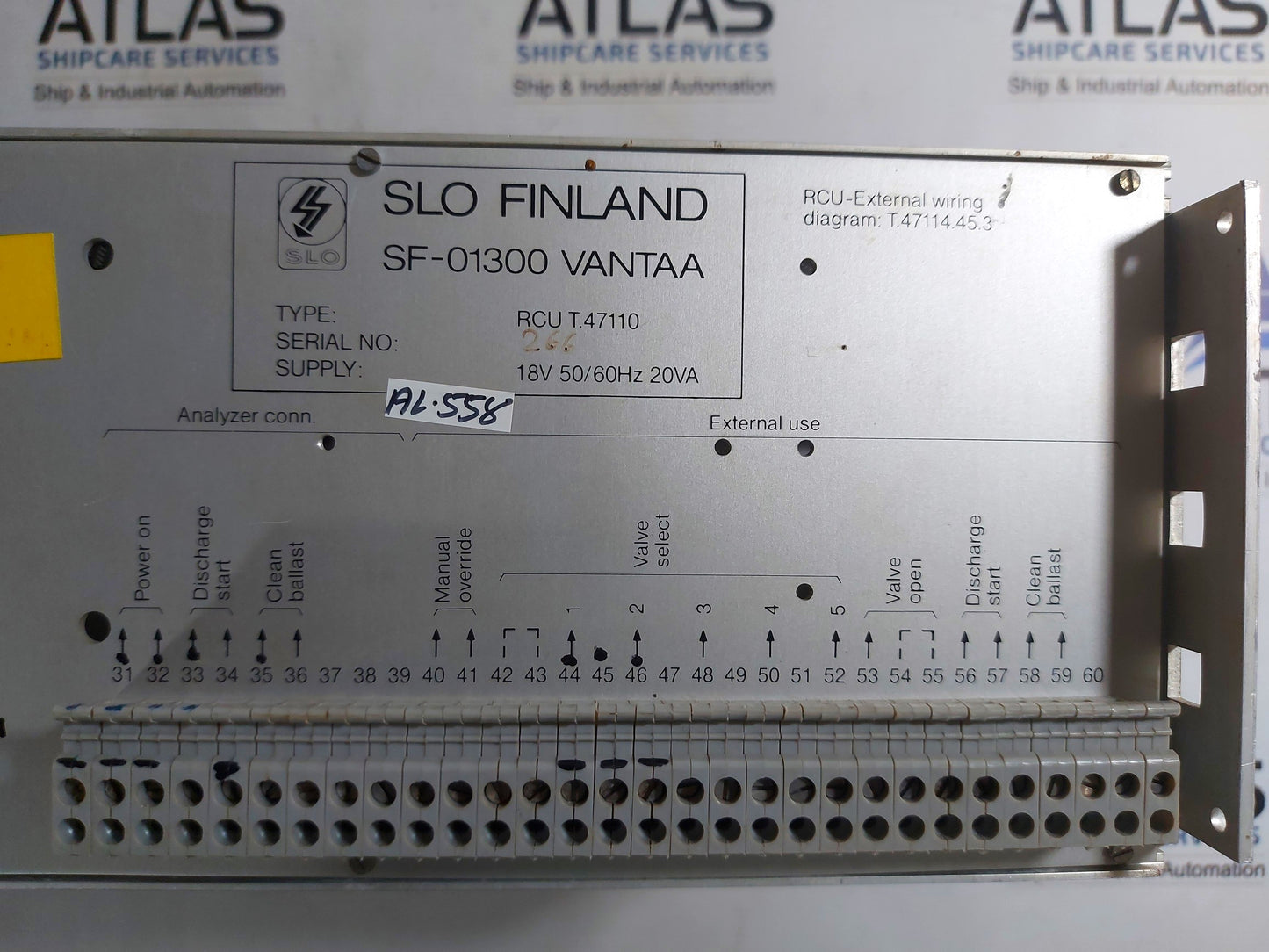OILI-S REMOTE CONTROL UNIT RCU T.47110