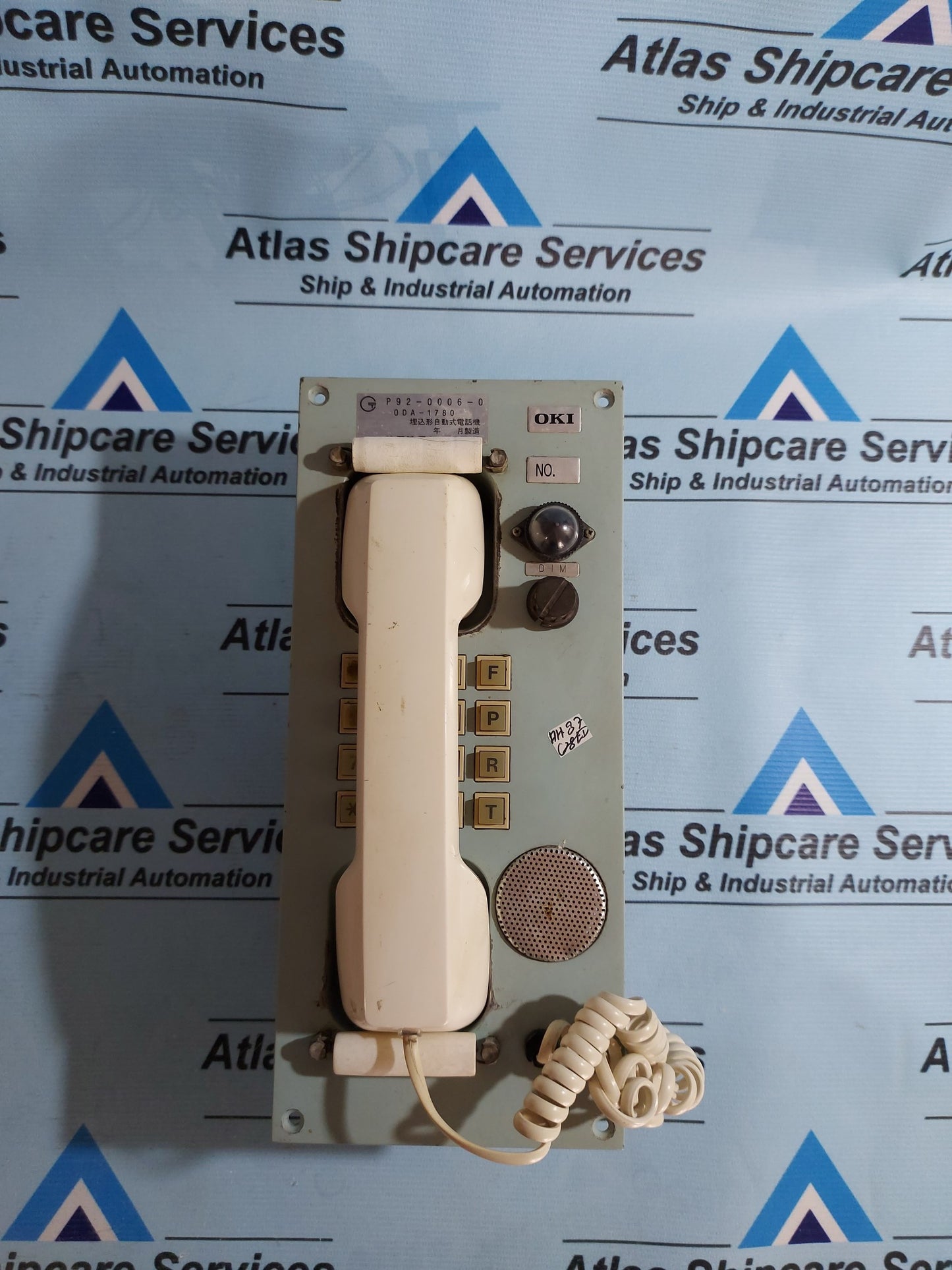 OKI-NIPPON ODA-1780-2 MARINE TELEPHONE