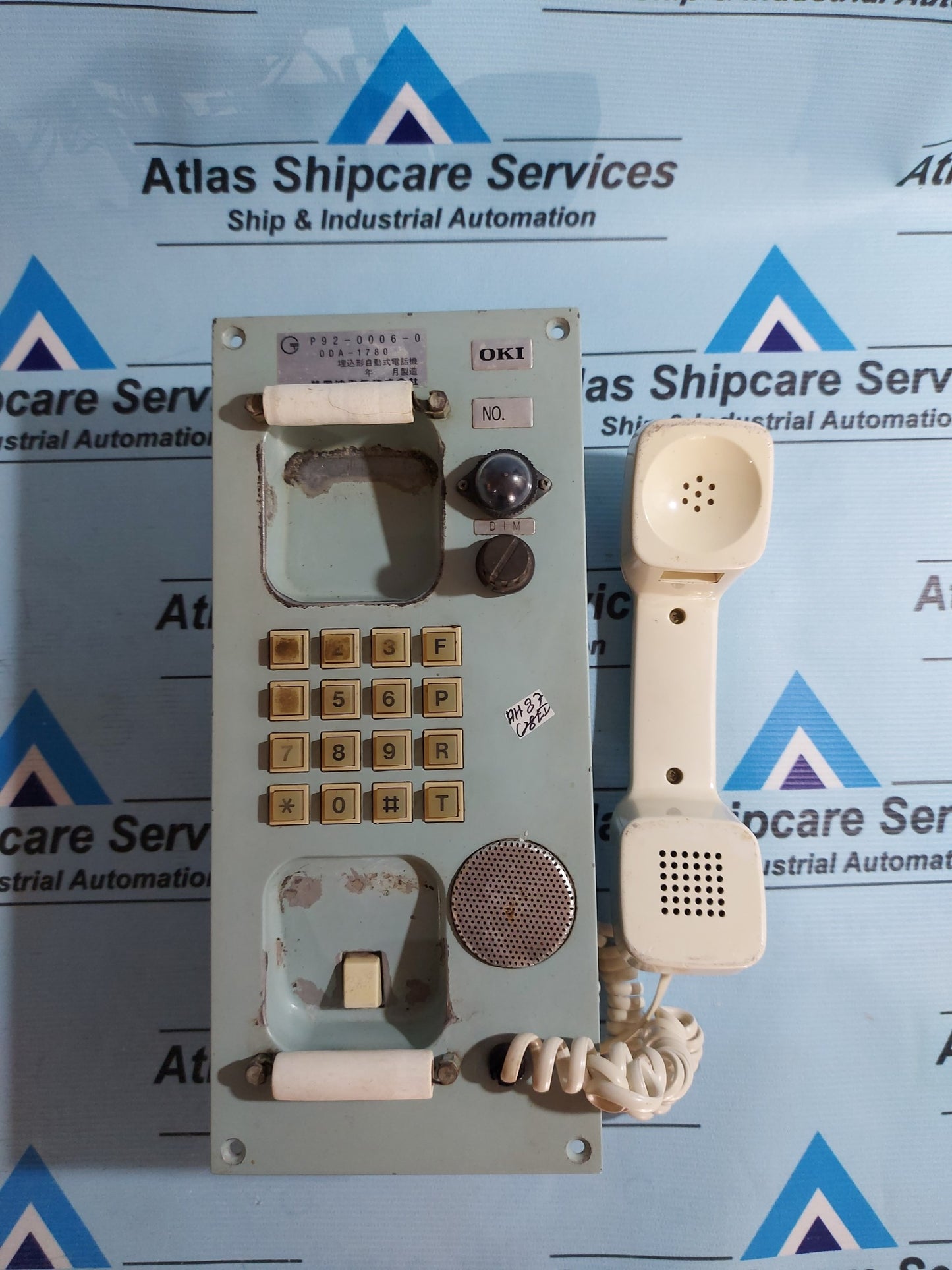 OKI-NIPPON ODA-1780-2 MARINE TELEPHONE