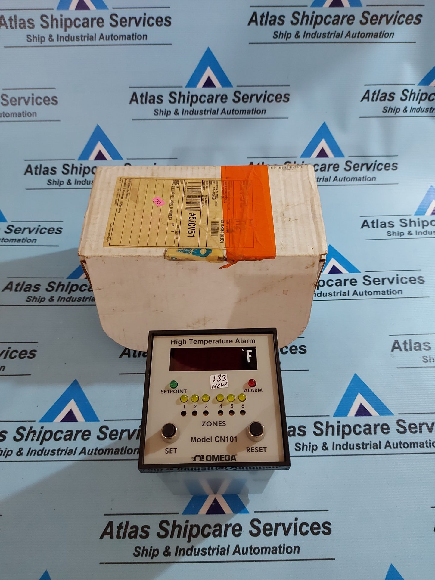 OMEGA CN101 HIGH TEMPERATURE ALARM