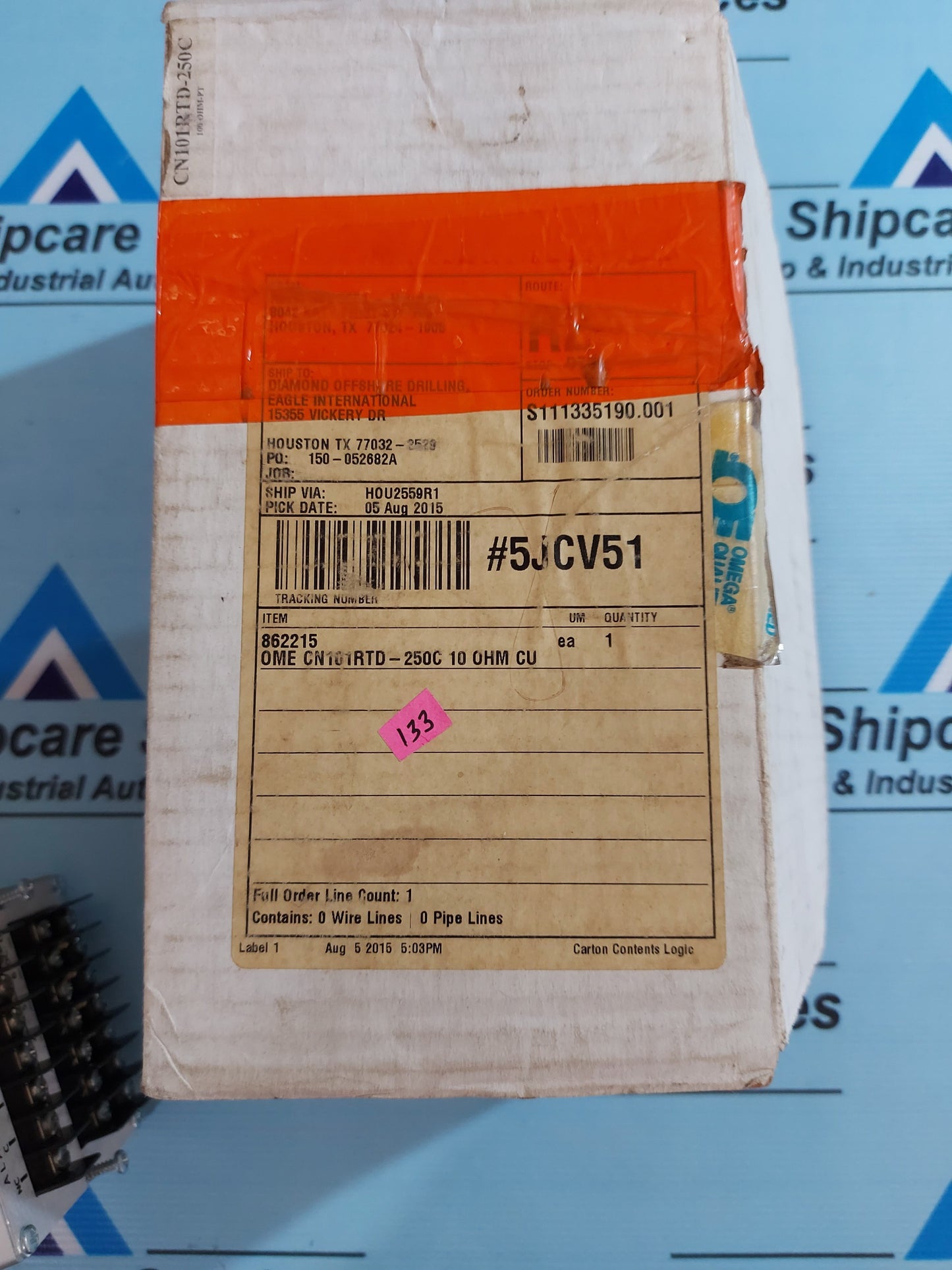 OMEGA CN101 HIGH TEMPERATURE ALARM