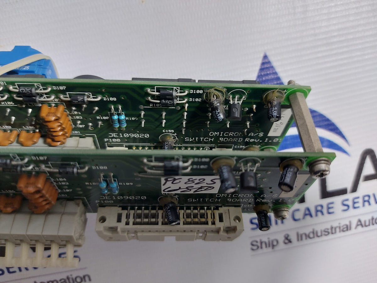 OMICRON JE109020 SWITCH BOARD REV.1.01