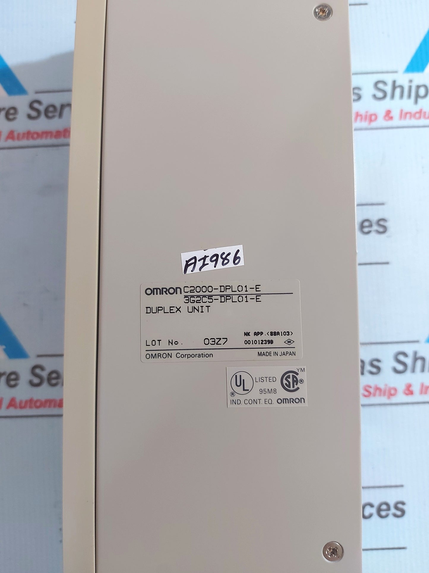 OMRON C2000-DPL01-E 3G2C5-DPL01-E DUPLEX UNIT