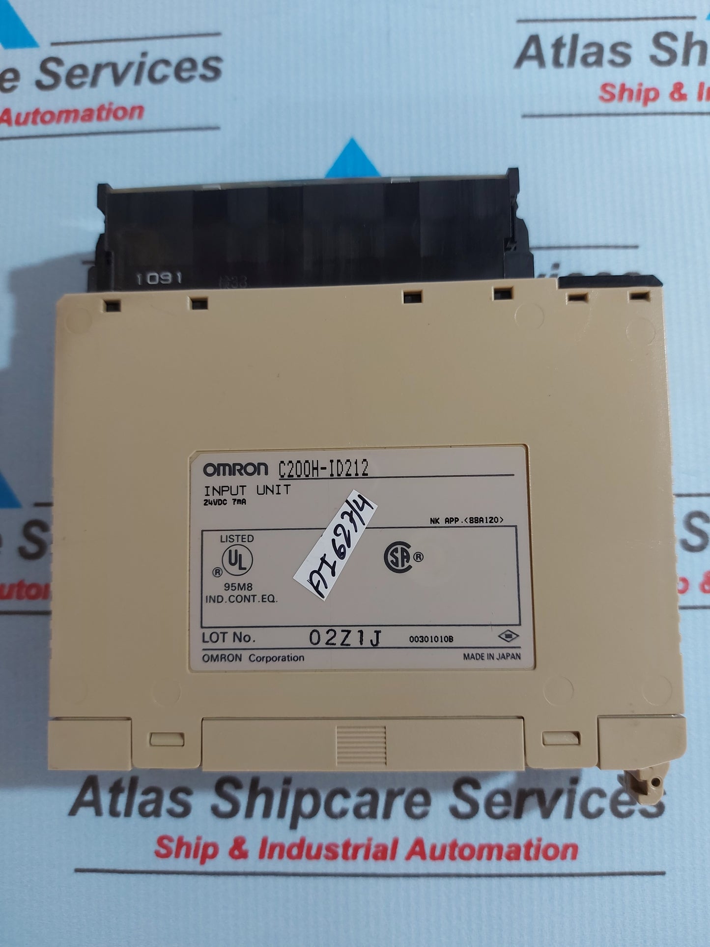 OMRON C200H-ID212 INPUT UNIT 24VDC 7mA