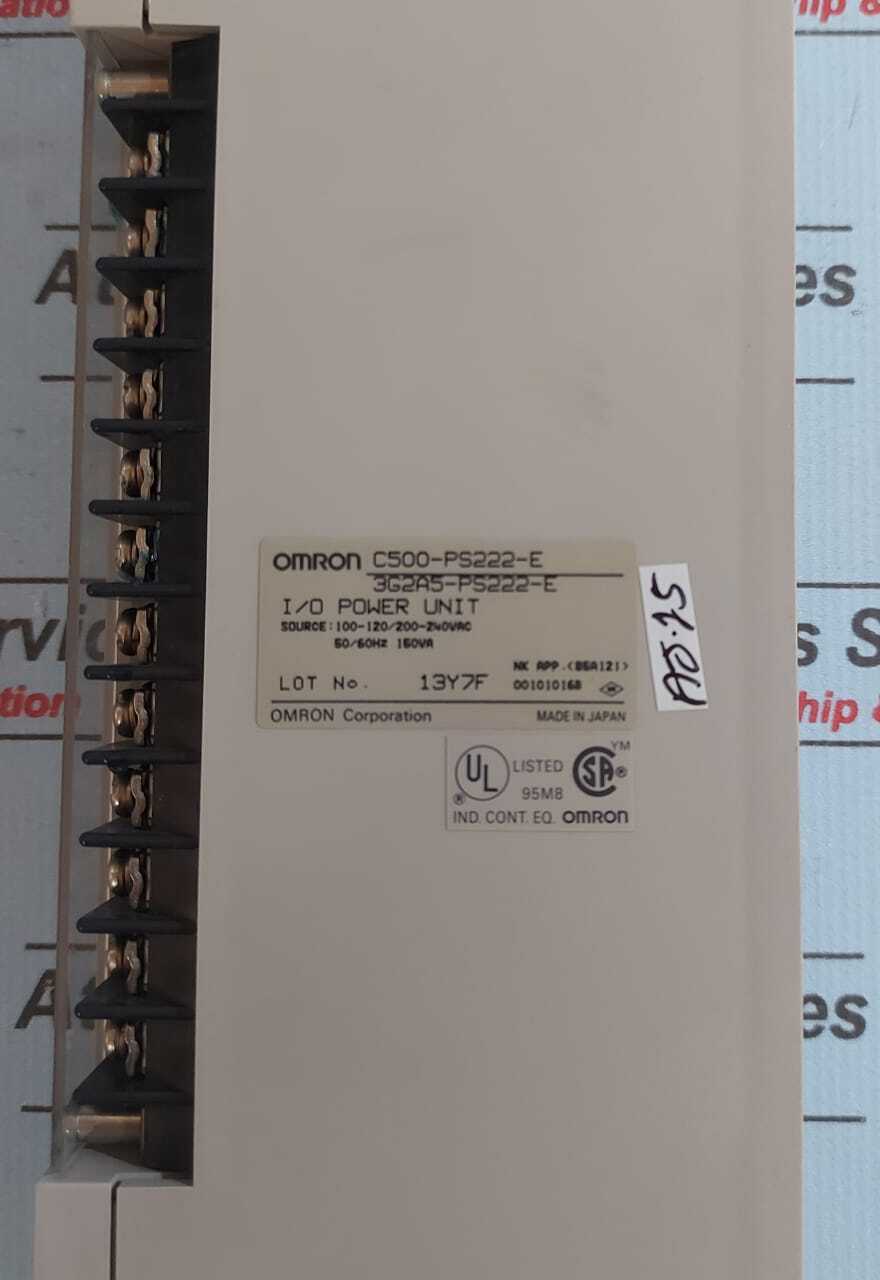OMRON C500-PS222-E 3G2A5-PS222-E I/O POWER UNIT