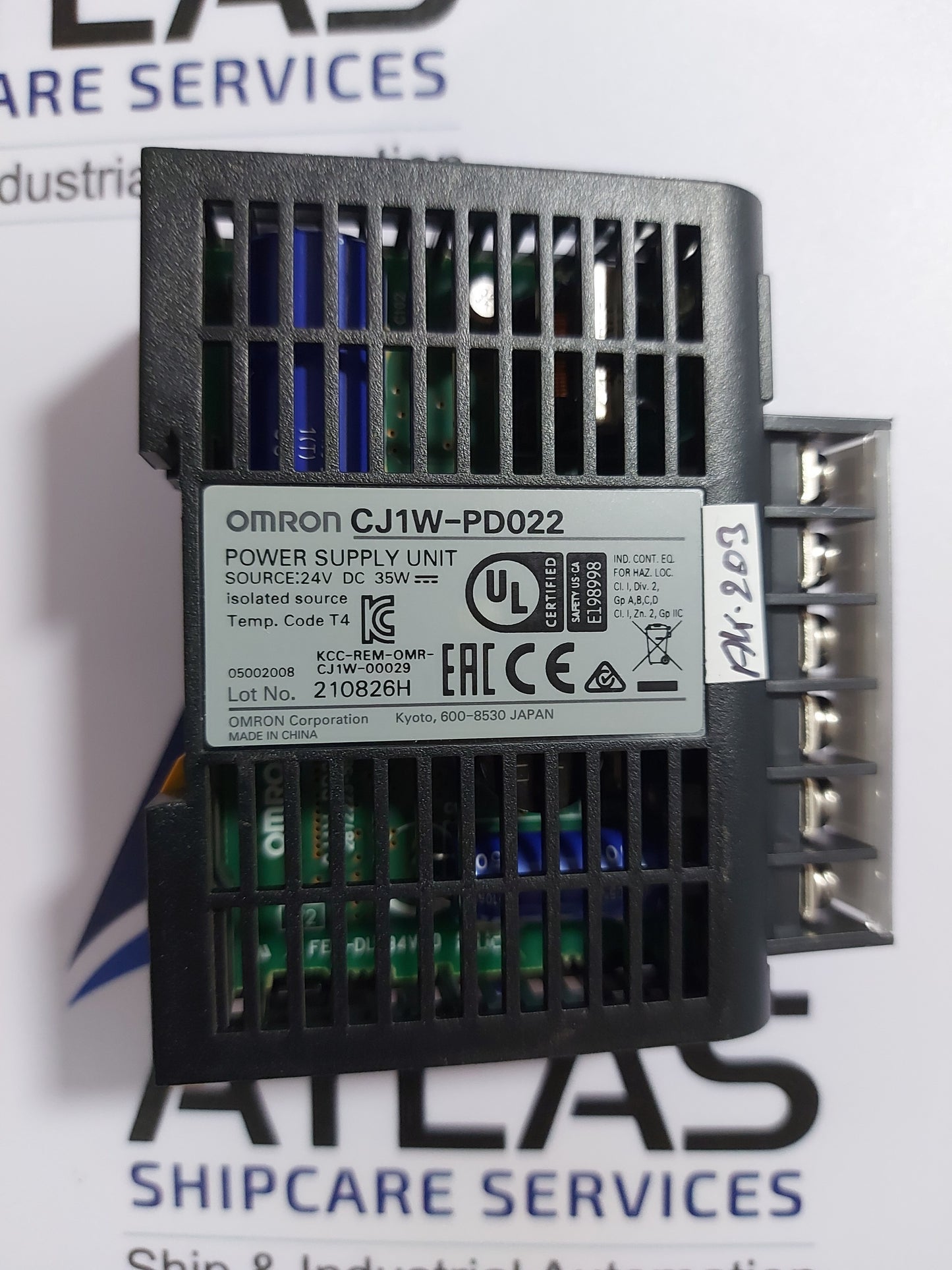 OMRON CJ1W-PD022 POWER SUPPLY UNIT