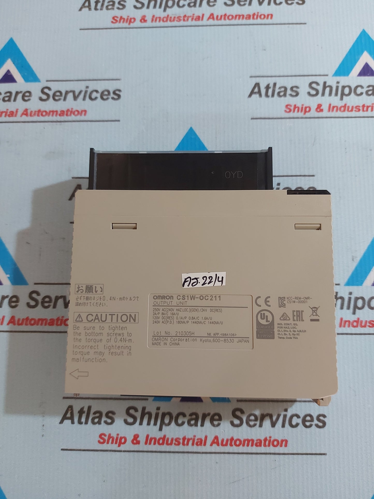 OMRON CS1W-OC211 OUTPUT UNIT