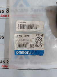 OMRON E2E2-X5Y1 INDUCTIVE PROXIMITY SENSOR 24 TO 240VAC