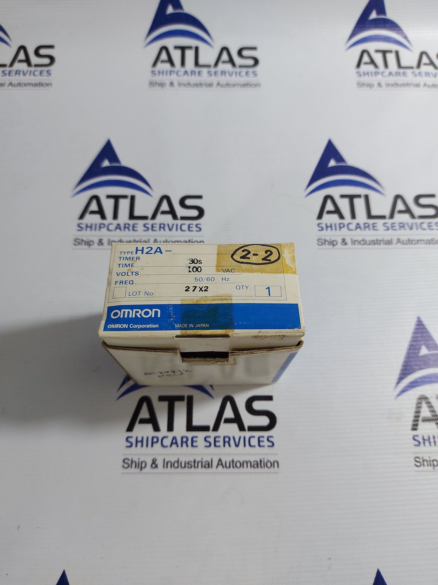 OMRON H2A MOTOR DRIVEN TIMER 100VAC 50/60Hz