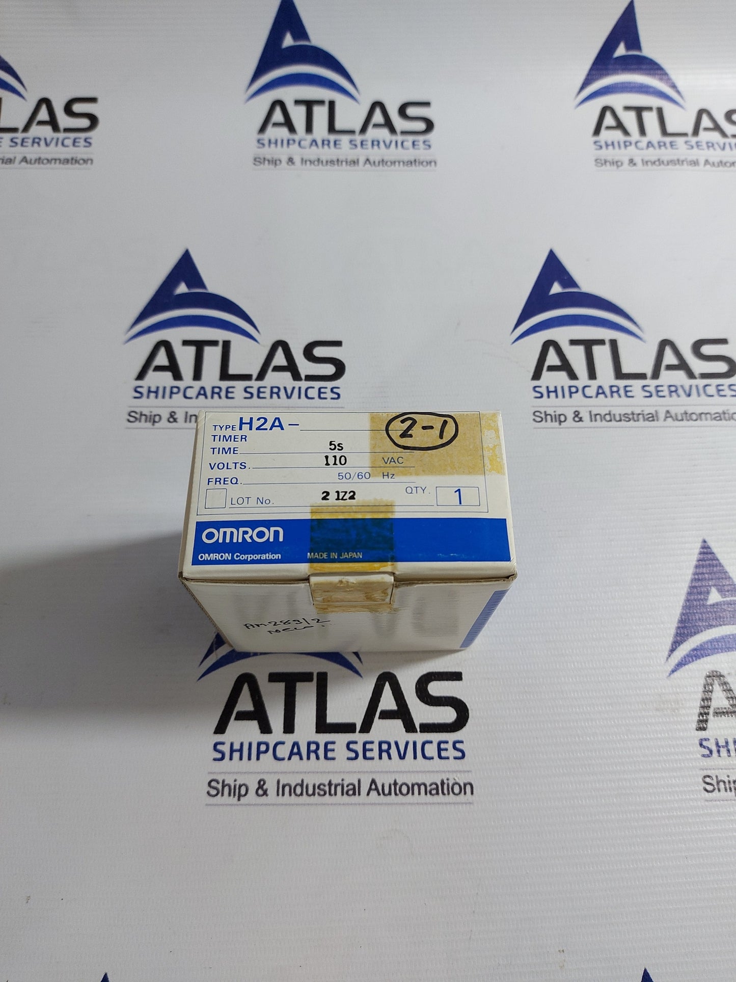 OMRON H2A MOTOR DRIVEN TIMER 110VAC 50/60Hz