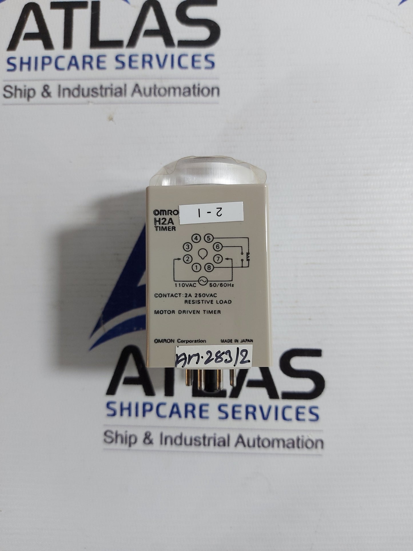 OMRON H2A MOTOR DRIVEN TIMER 110VAC 50/60Hz