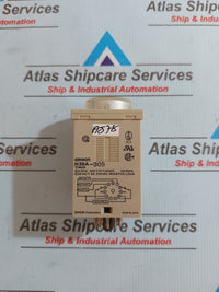 OMRON H3BA-305 TIMER RELAY 0-10 Sec