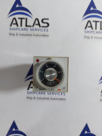 OMRON H3BA-8H TIMER RELAY MODULE RANGE 0-10 MIN