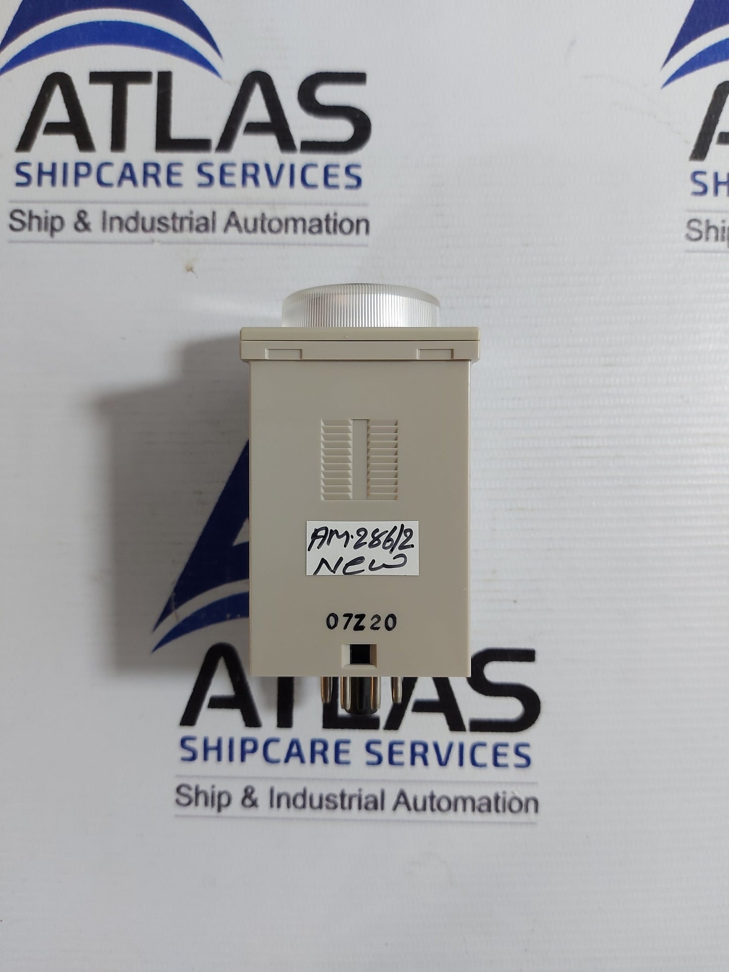 OMRON H3BA-8H TIMER RELAY MODULE RANGE 0-10 MIN