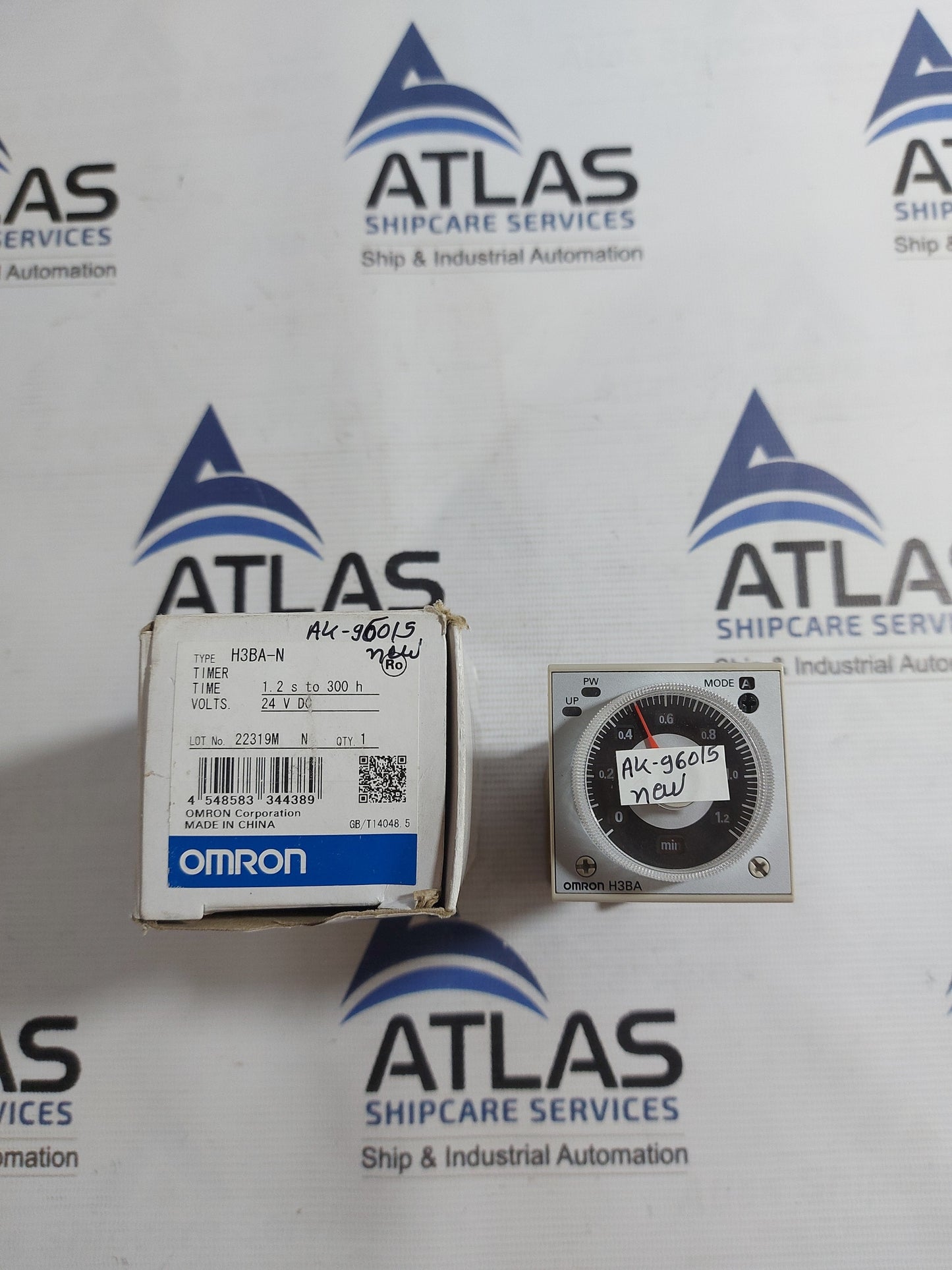 OMRON H3BA-N TIMER RELAY 0-1.2 Min
