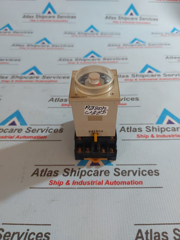 OMRON H3CR-A-315 TIMER RELAY 0-3 Sec