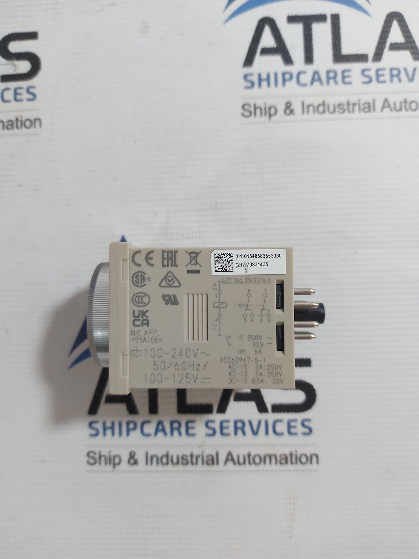 OMRON H3CR-A8E TIMER 100-240V~ 50/60Hz