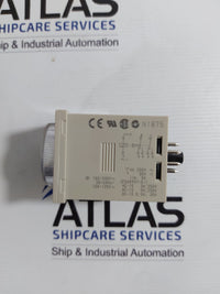 OMRON H3CR-A8E TIMER RELAY MODULE RANGE 0-1.2 MIN