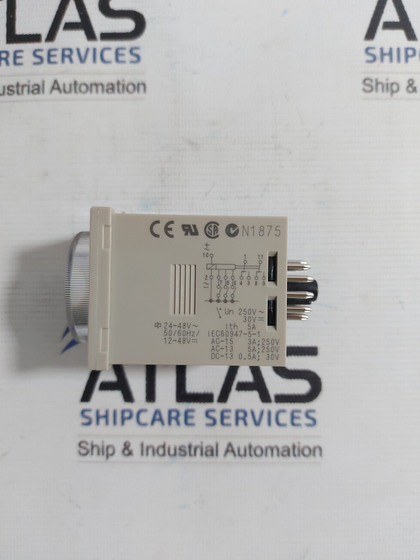 OMRON H3CR-A SOLID-STATE TIMER 0.05s-300h