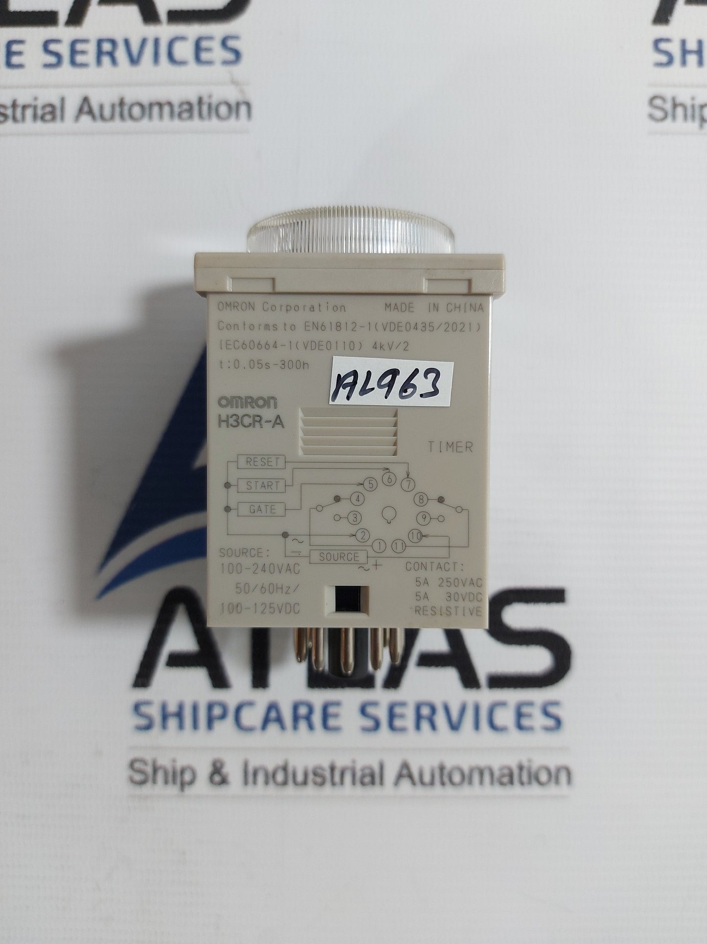 OMRON H3CR-A SOLID STATE TIMER RELAY