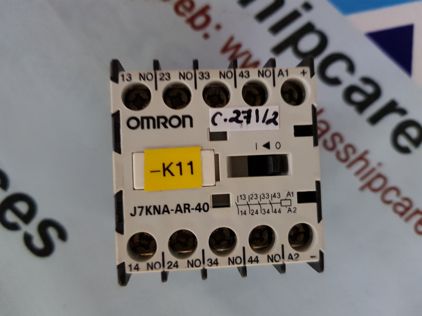OMRON J7KNA-AR-40 CONTACTOR RELAY