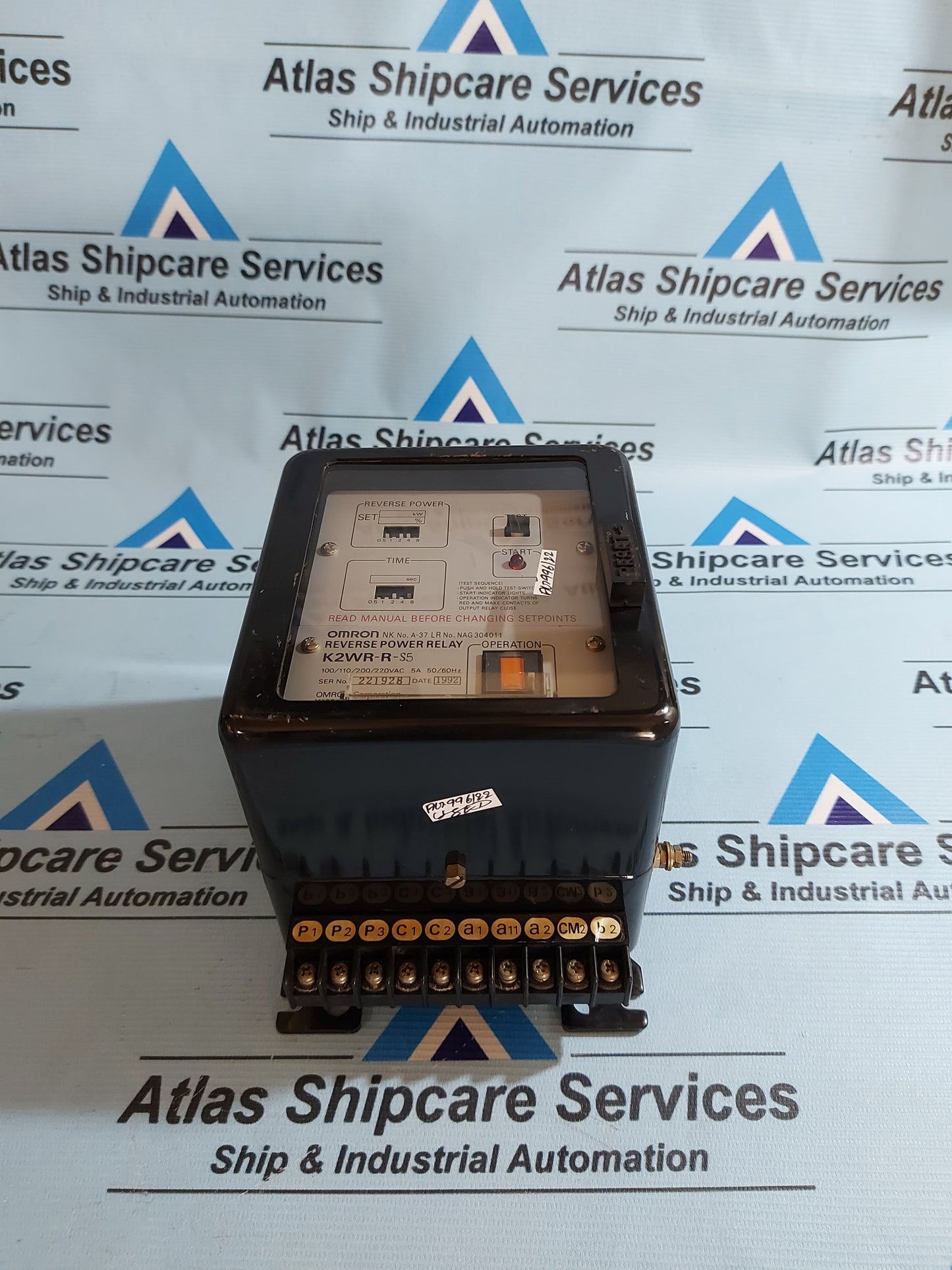 OMRON K2WR-R-S5 REVERSE POWER RELAY