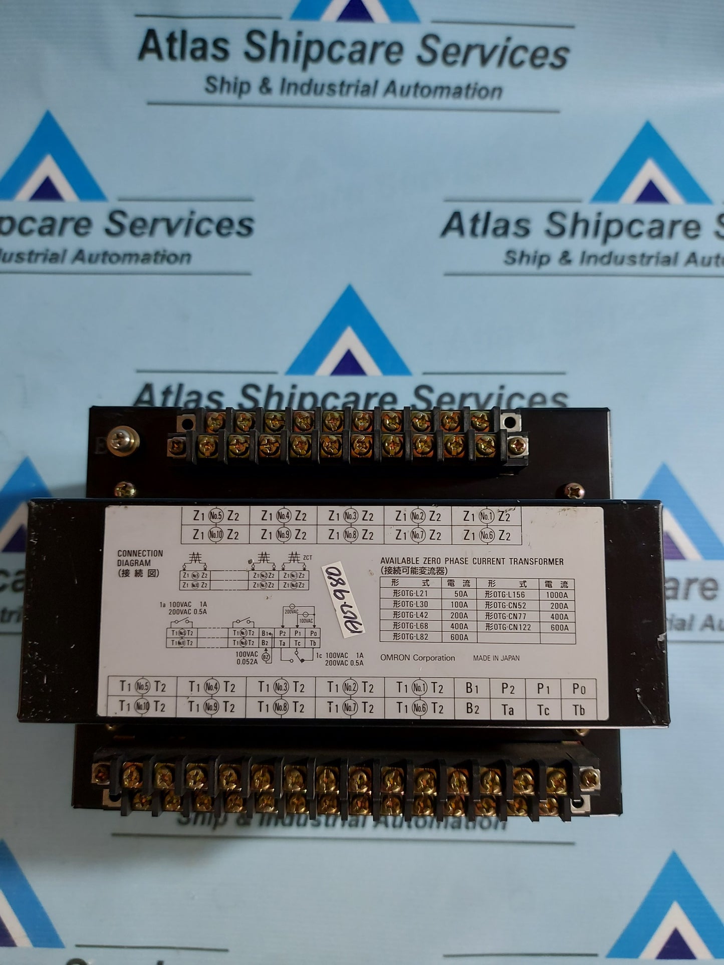 OMRON K6EM-PS MULTI-CHANNEL EARTH LEAKAGE RELAY