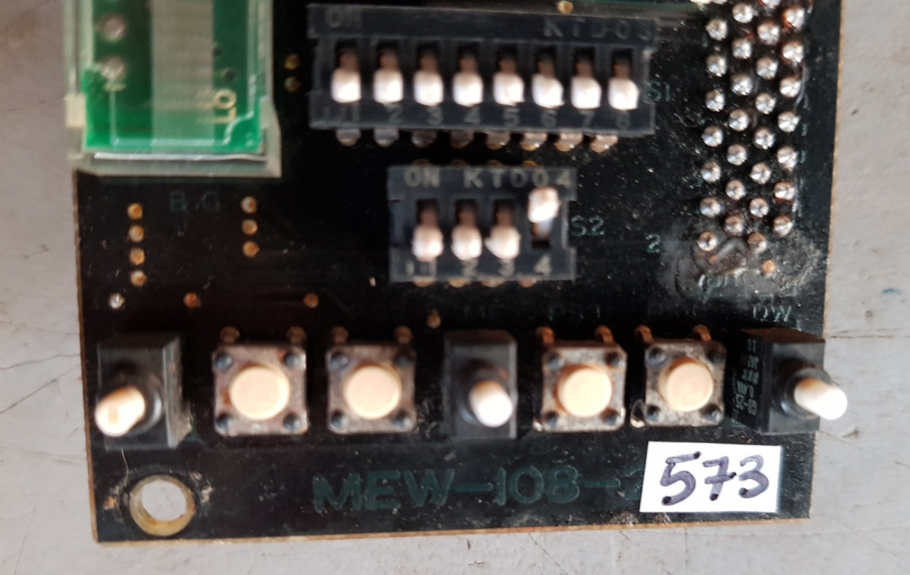 OMRON MEW-108-2 PCB CIRCUIT