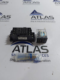 OMRON MY4-D PLUG IN RELAY WITH SOCKET 24VDC
