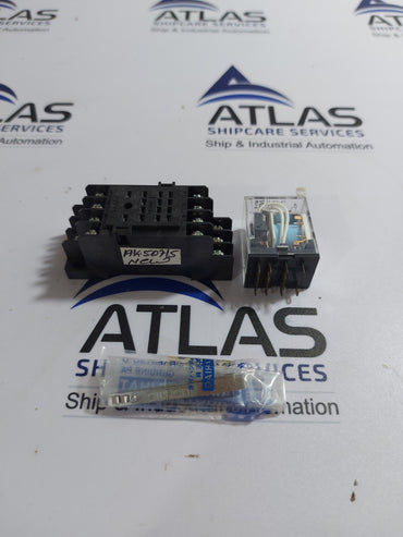 OMRON MY4-D PLUG IN RELAY WITH SOCKET 24VDC