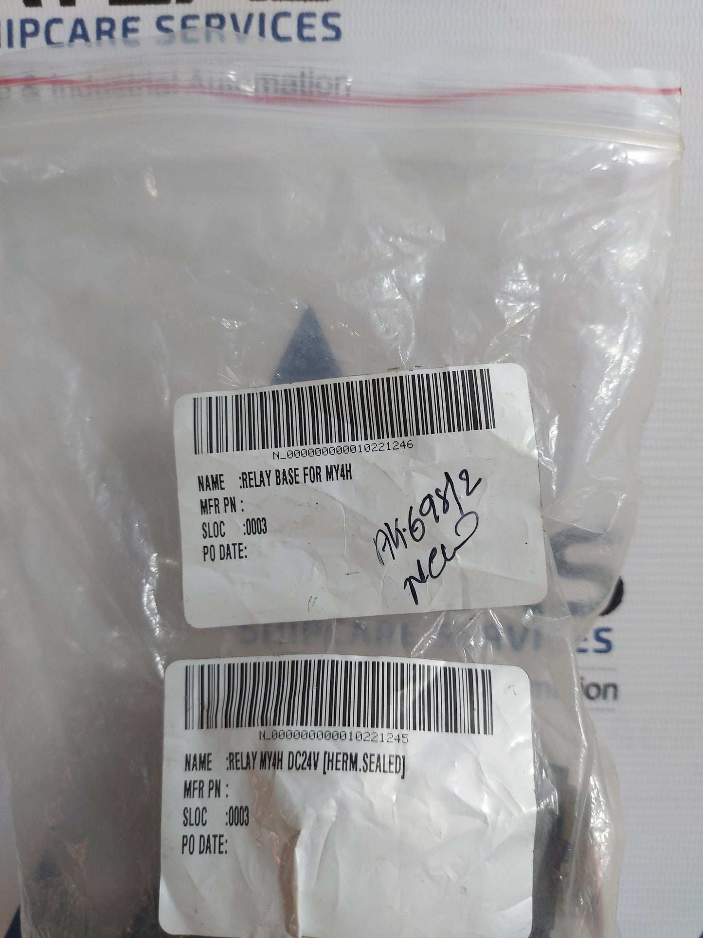 OMRON MY4H RELAY BASE 24VDC