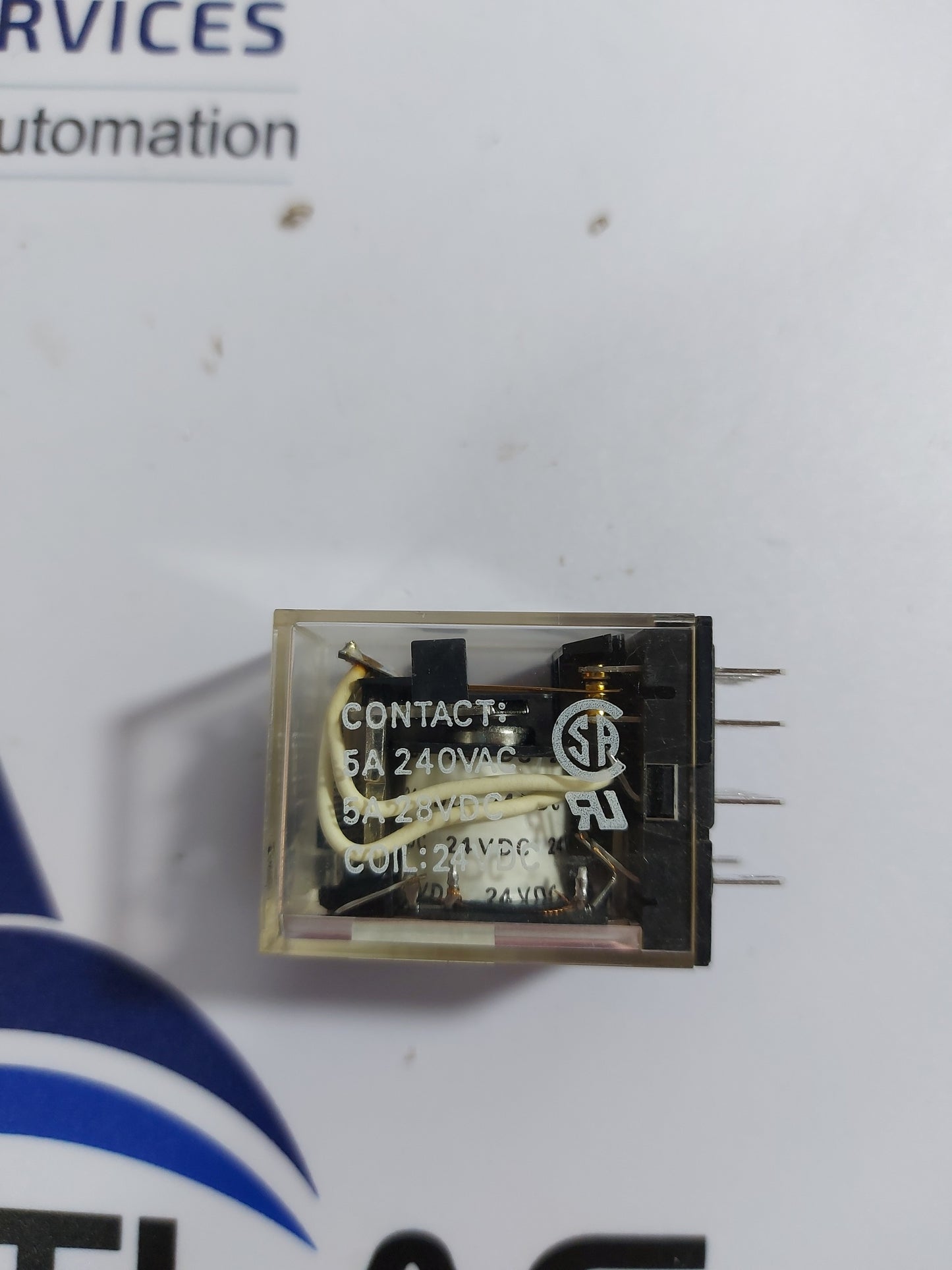 OMRON MY4N-D2 POWER RELAY WITH BASE 24VDC